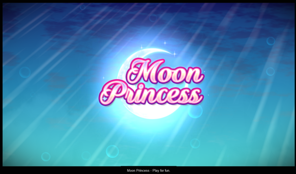 Moon Princessのオープニング画面